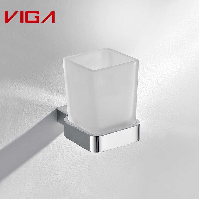 VIGA水龍頭, Wall Mounted Bathroom Tumbler Holder