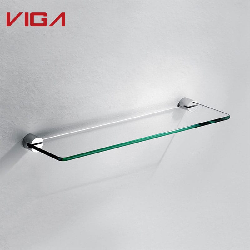 VIGA FAUKO, Bathroom Shelf, Single Layer Glass Shelf