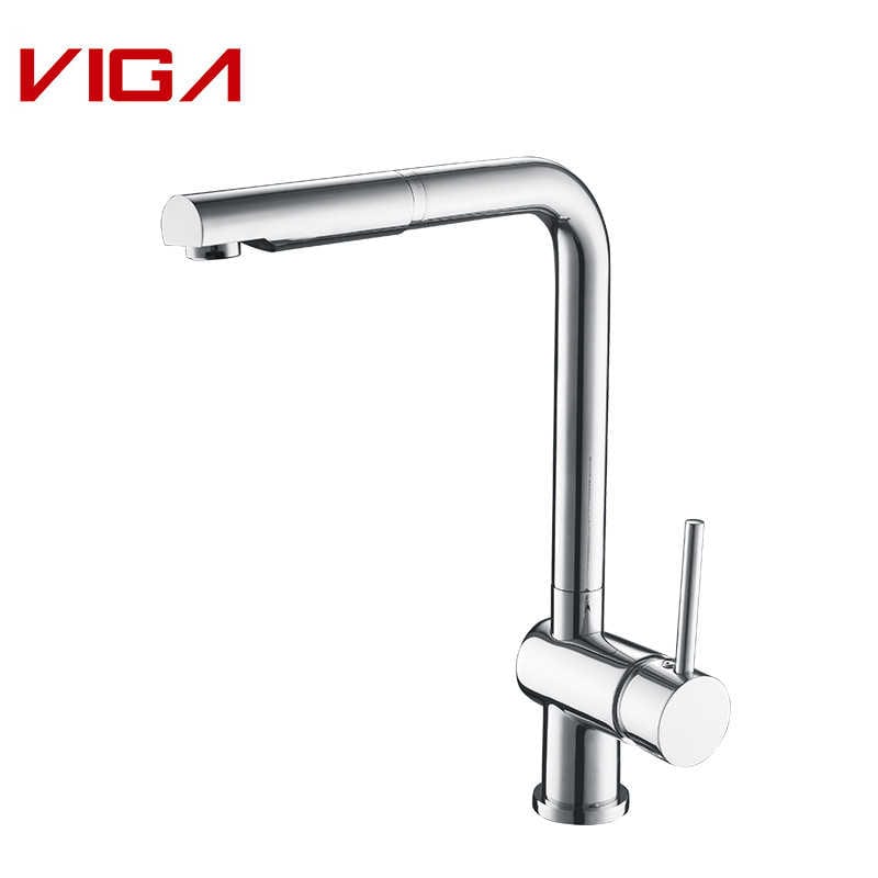 VIGA Faucet, Kitchen Mixer, Kitchen Water Tap, Kitchen Sink Mixer, Pull-out Kitchen Sink Faucet