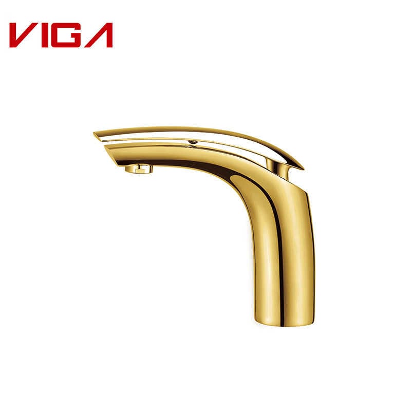 VIGA FAUCET Single Handle Basin Mixer, Faucet ea Bathroom Sink, Basin Tap, Koporo, PVD