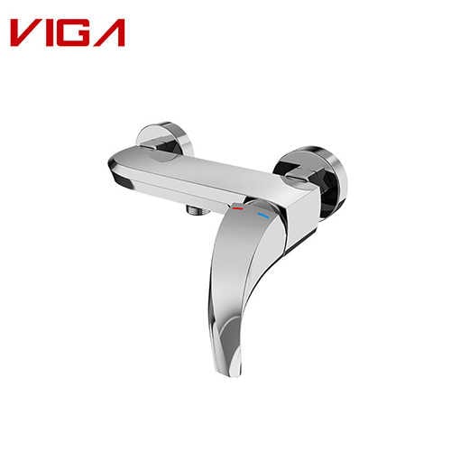 VIGA FAUCET, Concealed Shower Mixer, Wall-mounted Shower Mixer, Латунь, Хромований