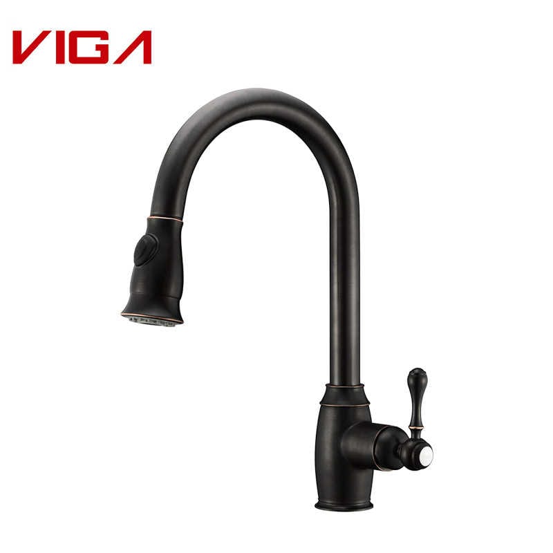 Pull-down Kitchen Mixer, Kitchen Sink Faucet, Kitchen Sink Faucet Tap, Single Handle, Ithusi