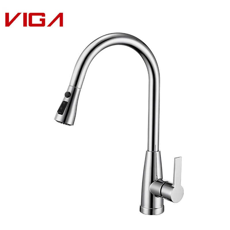 Kitchen Mixer, Kitchen Water Tap, Pull Down Kitchen Sink Faucet, VIGA кран, Faucet Manufacturer