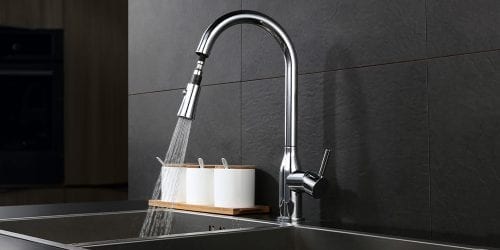 Elegant Pull Down Kitchen Faucet VIGA Faucet Manufacturer   Pull Down Kitchen Faucet 7 500x250 