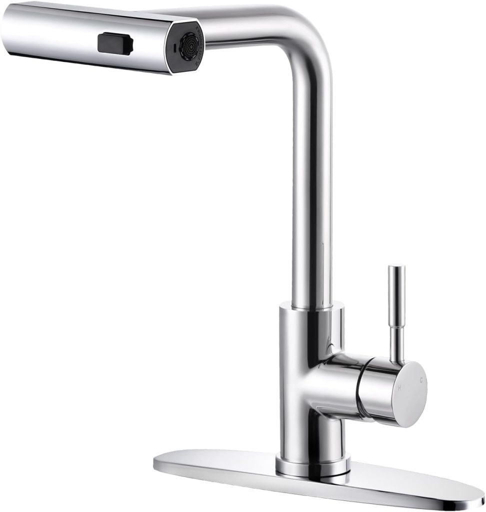 24” pull out kitchen sink mixer tap